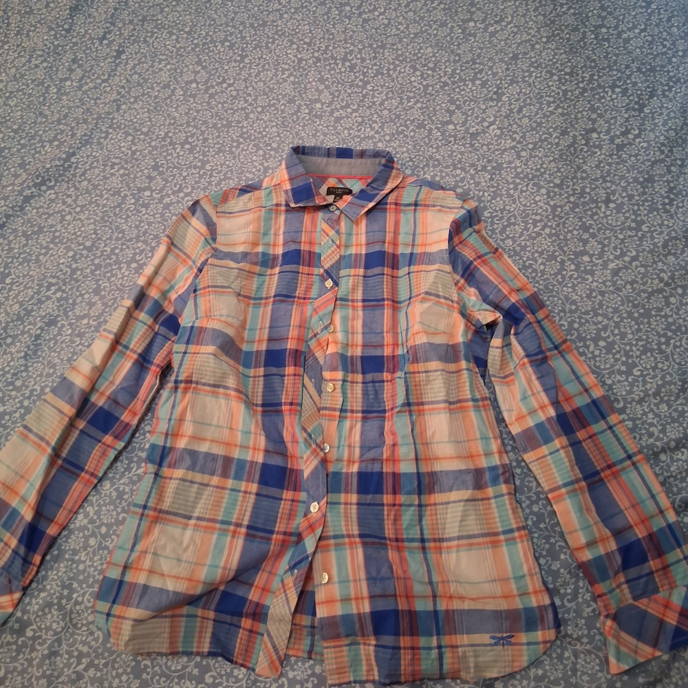 Blue Plaid Shirt